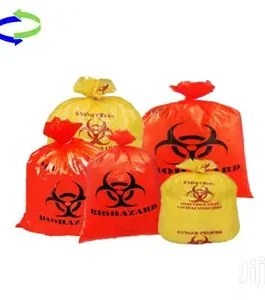 Biohazard/Infectious Waste Garbage Bags-Autoclave
